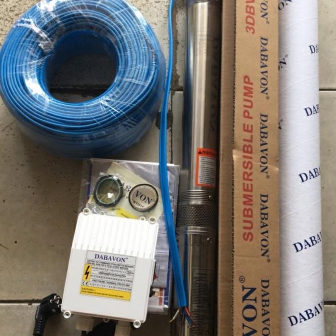 Mesin Pompa Air Satelit 4Inci Dabavon 1Hp Noril Sumbersible Pump