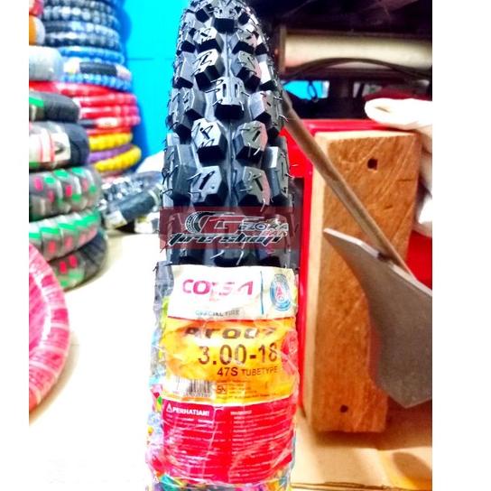 Terbaru pilih salah satu ban motor irc aspira trail hero 300-18  richstone rx king,tander ban motor 