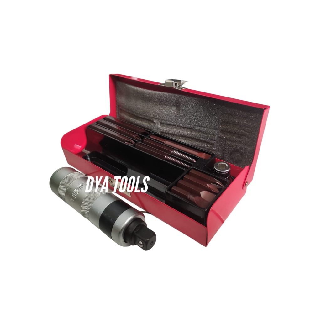 Obeng Ketok / Impact Driver Set 12 Pcs Lippro