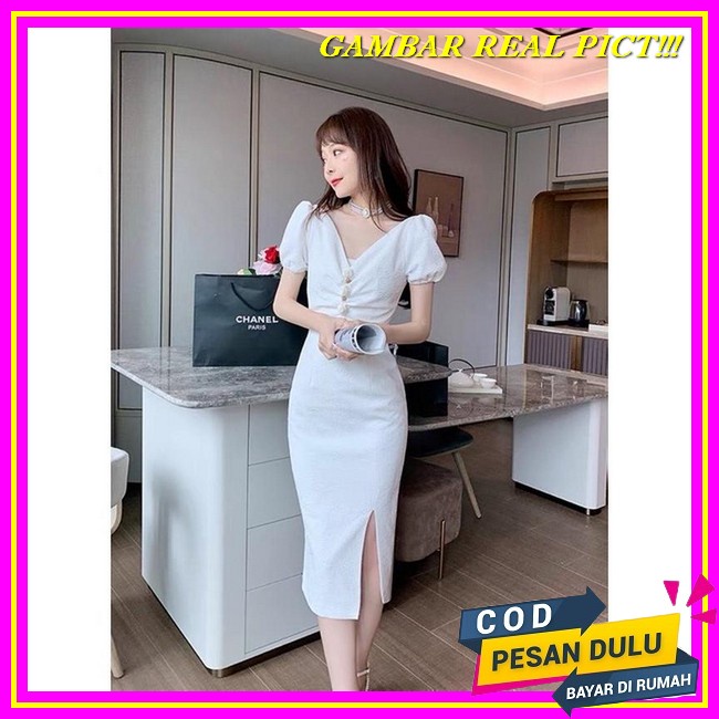 Luna Mini Dress Best Seller Baju Wanita Murah Fashion Sexy Atasan Bunga Bunga Dres Daster Jumbo Big 