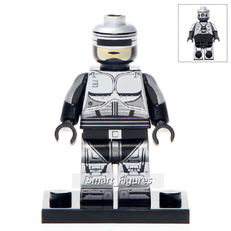 Bapak Incredible Minifigures Kratos RoboCop Michael J Scofield Godmars Puraresu Sanshirà Mini Figure Mainan Hadiah