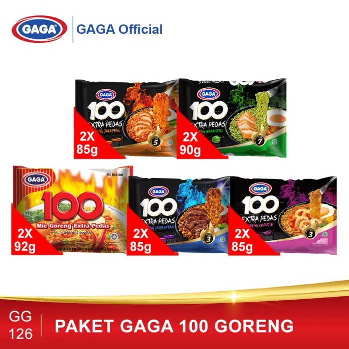 

GAGA 100 Extra Pedas Goreng Series (GG126)