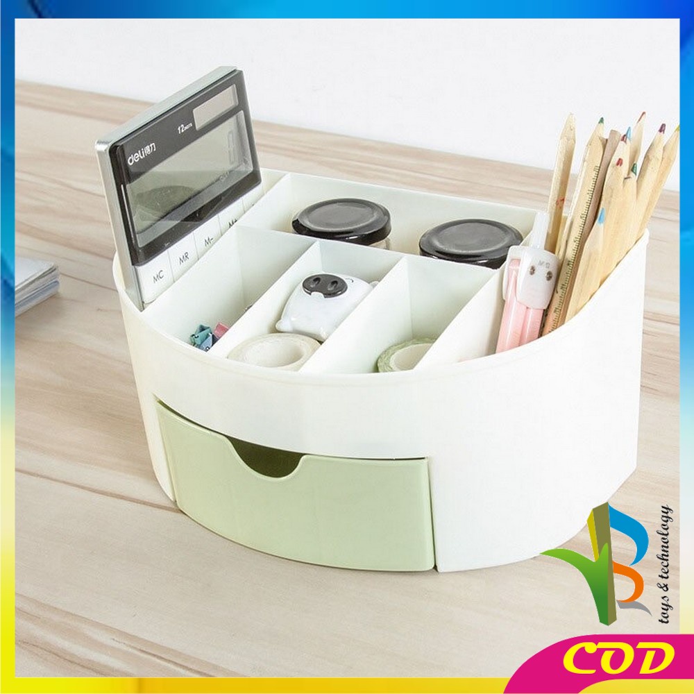 RB-K33 Rak Kosmetik Mini Serbaguna Desktop Storage Box Organizer Multifungsi / Make Up Storage