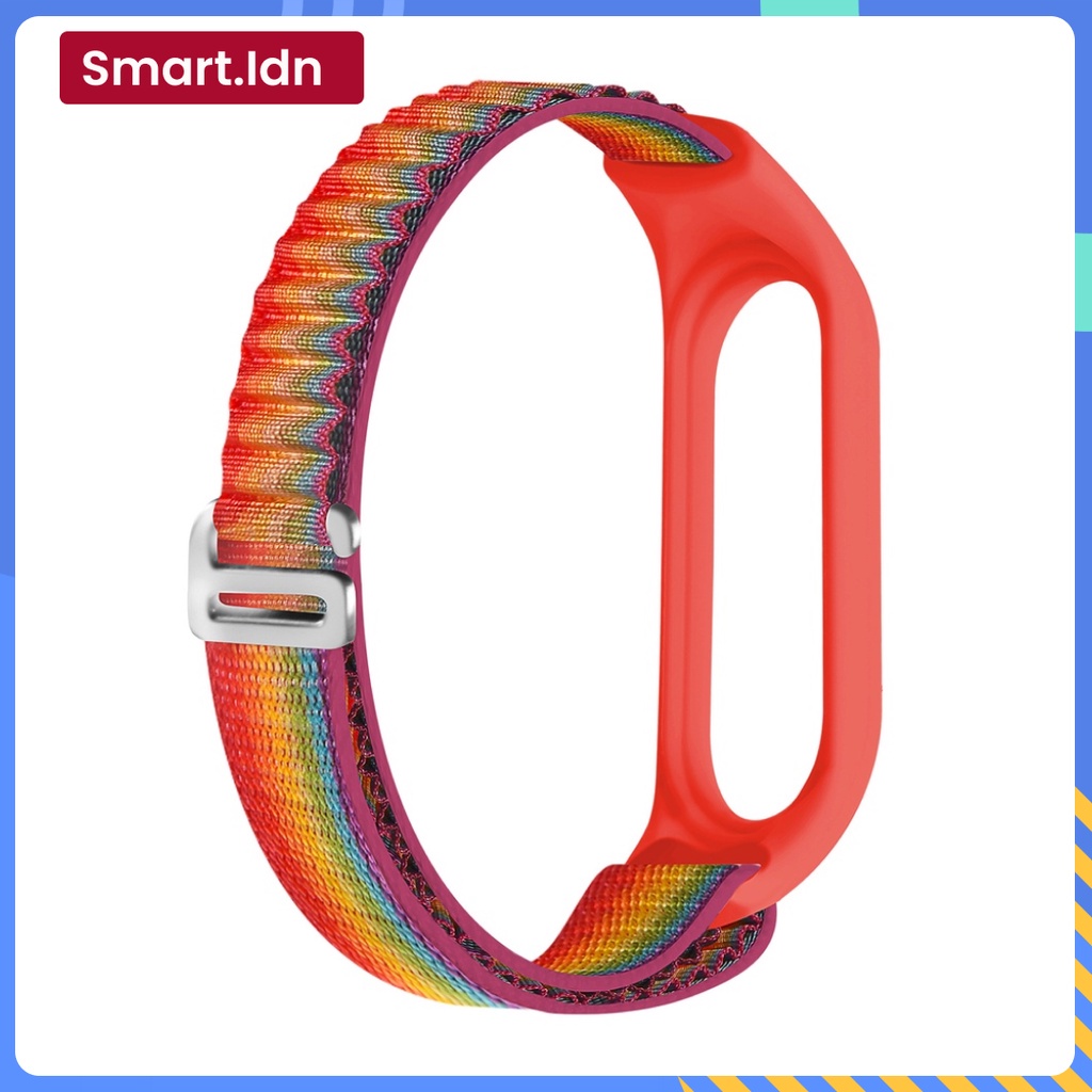 Ocean Strap Bahan Nilon Strap Mi Band Tali Strap for Miband 3 4 5 6 7