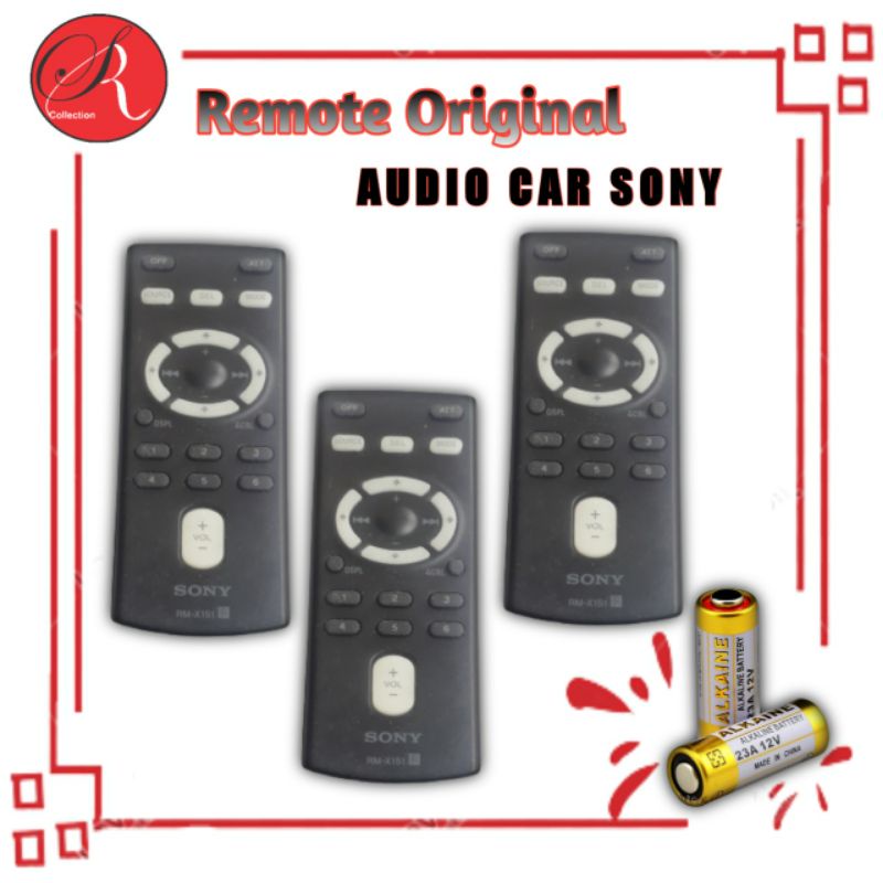 Remot / Remote Audio Car Sony