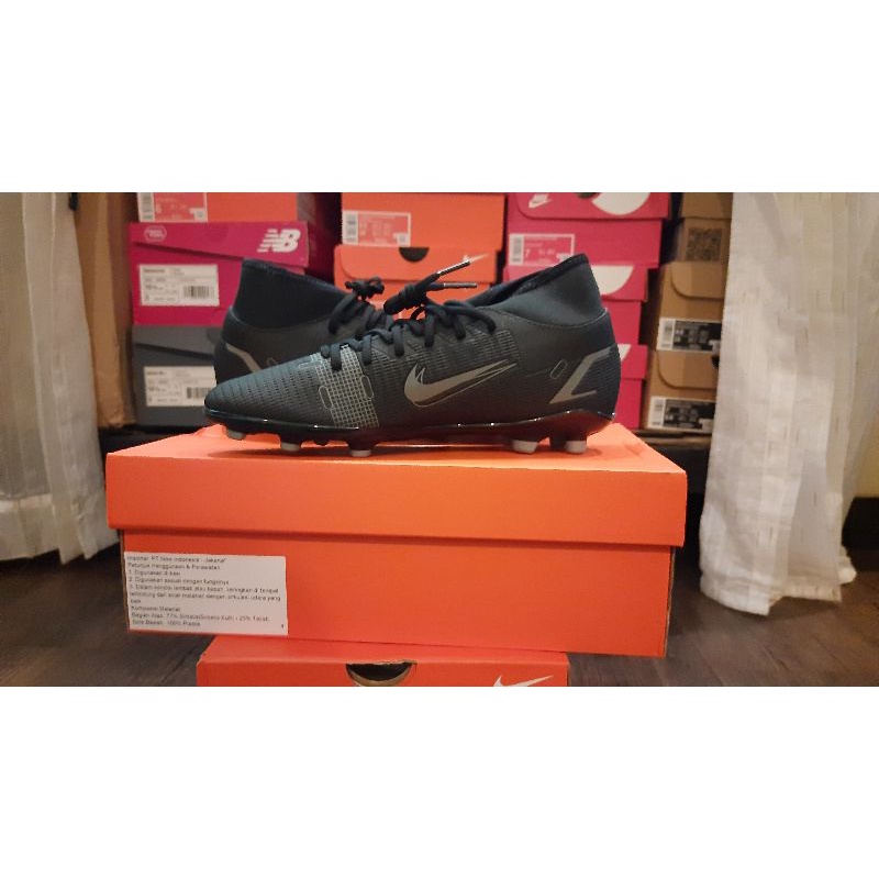 sepatu bola nike mercurial superfly 8 club original