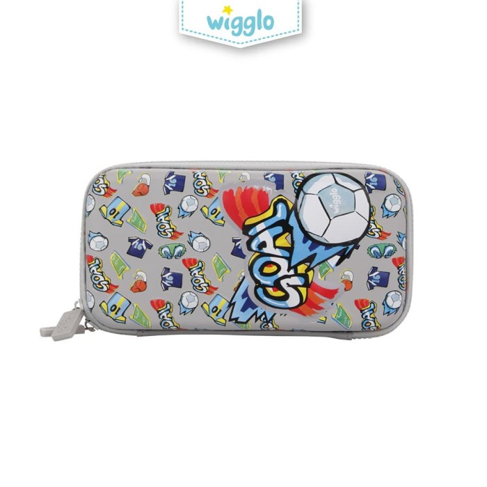 

WIGGLO HARDTOP PENCIL CASE SMALL SOCCER