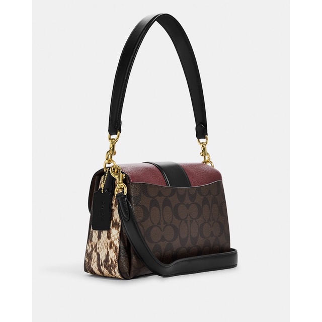 Coach Grace Shoulder In Colorblock (CC066)
