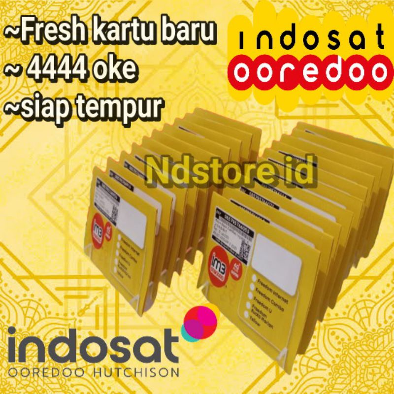 KARTU PERDANA INDOSAT IM3 aktif 0k