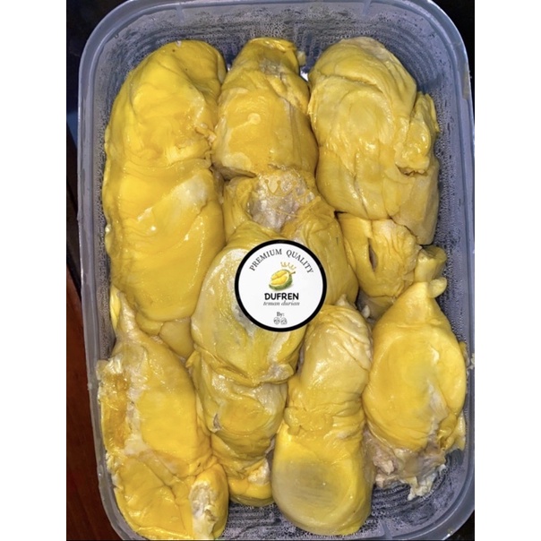 

Durian Kupas Kuning Legit Khas Pontianak