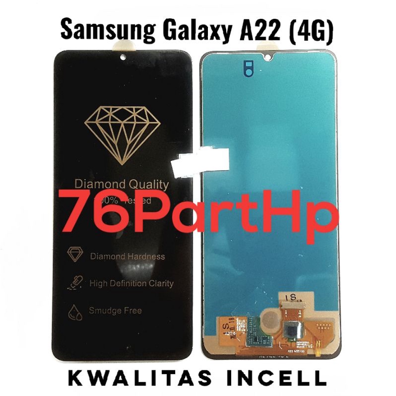 Lcd Touchscreen Fullset kwalitas incell Samsung Galaxy A22 (4G)