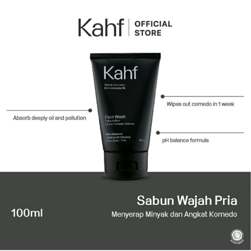 KAHF Facial Wash 100 Ml
