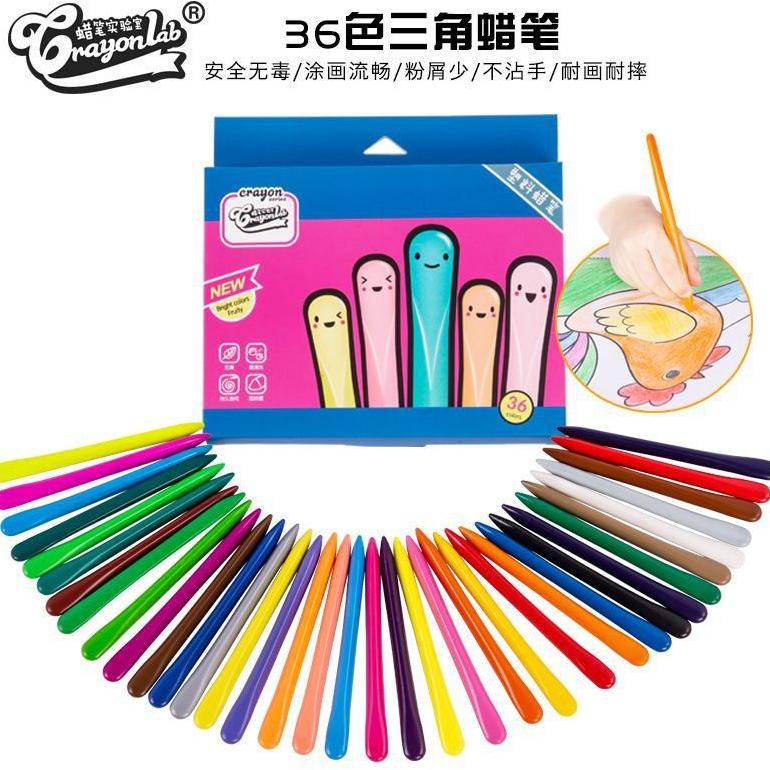 

[PD] HIGH QUALITY CRAYONLAB ISI 36 DAN 24 ANTI KOTOR DI TANGAN NON TOXIC CRAYON TRIANGULAR TERLARISS...,,,,,
