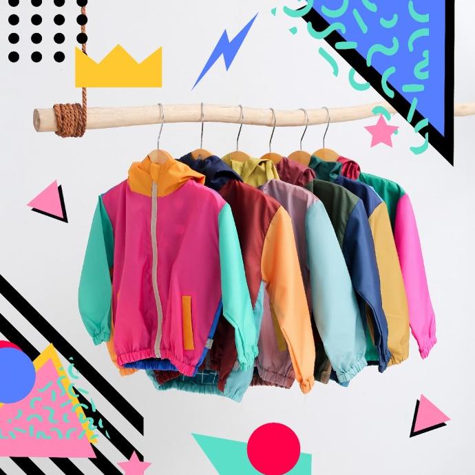 Maison Elmesa 80s Jacket - Jaket Anak