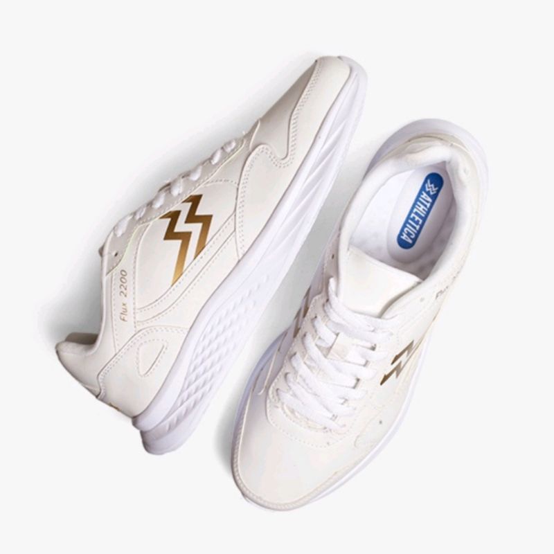 Sepatu Geof maxx Flux-2200 white|Sepatu running