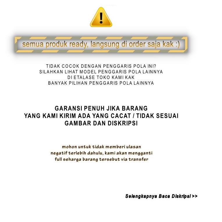 

៛ Penggaris Pola Jahit Set Isi 5 ㄺ