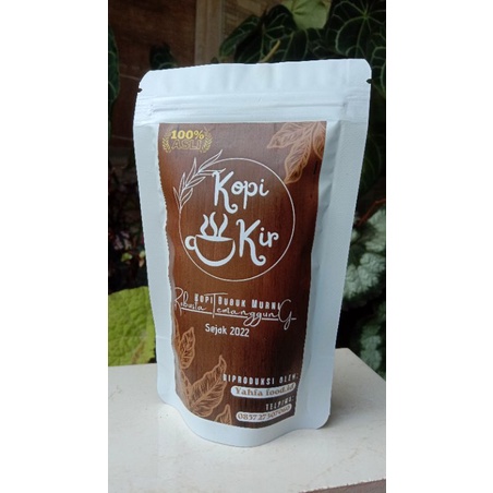 

(KOPI PREMIUM) Kopi Bubuk Murni Robusta Temanggung. Kemasan 250 gr