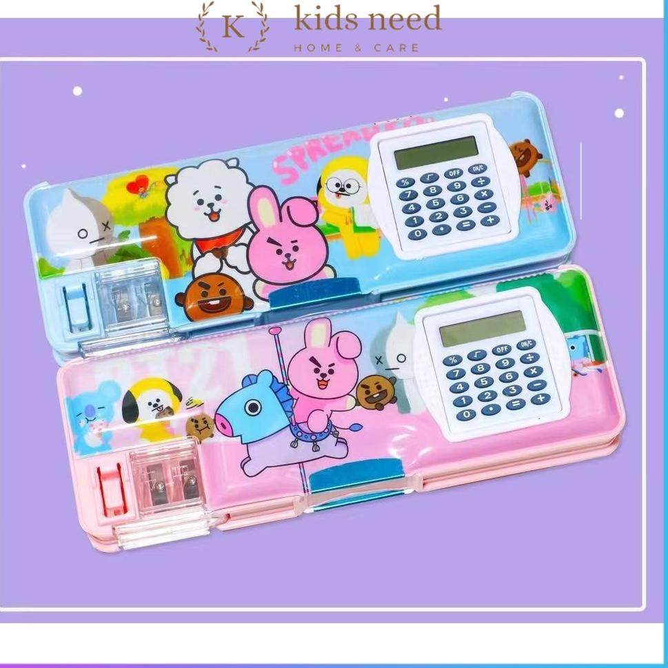 

[Code](U78T)✉| Kotak Pensil Magnet Kalkulator / Tempat Pensil Karakter Calculator/Pensil Box Lucu top produk