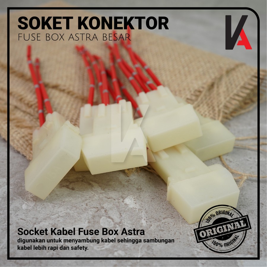 SOKET FUSE HOLDER BOX ASTRA BESAR - RUMAH SEKRING TANCAP / SOKET SIKRING BESAR