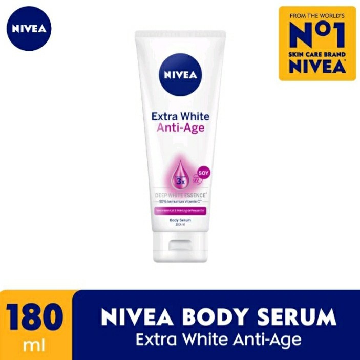 NIVEA EXTRA WHITE BODY SERUM 180ML