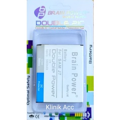 BATERE BATRE BATTERY SAMSUNG GALAXY J7 2015 J700 J4 J400 DOBEL POWER BRAIN POWER MURAH BERGARANSI