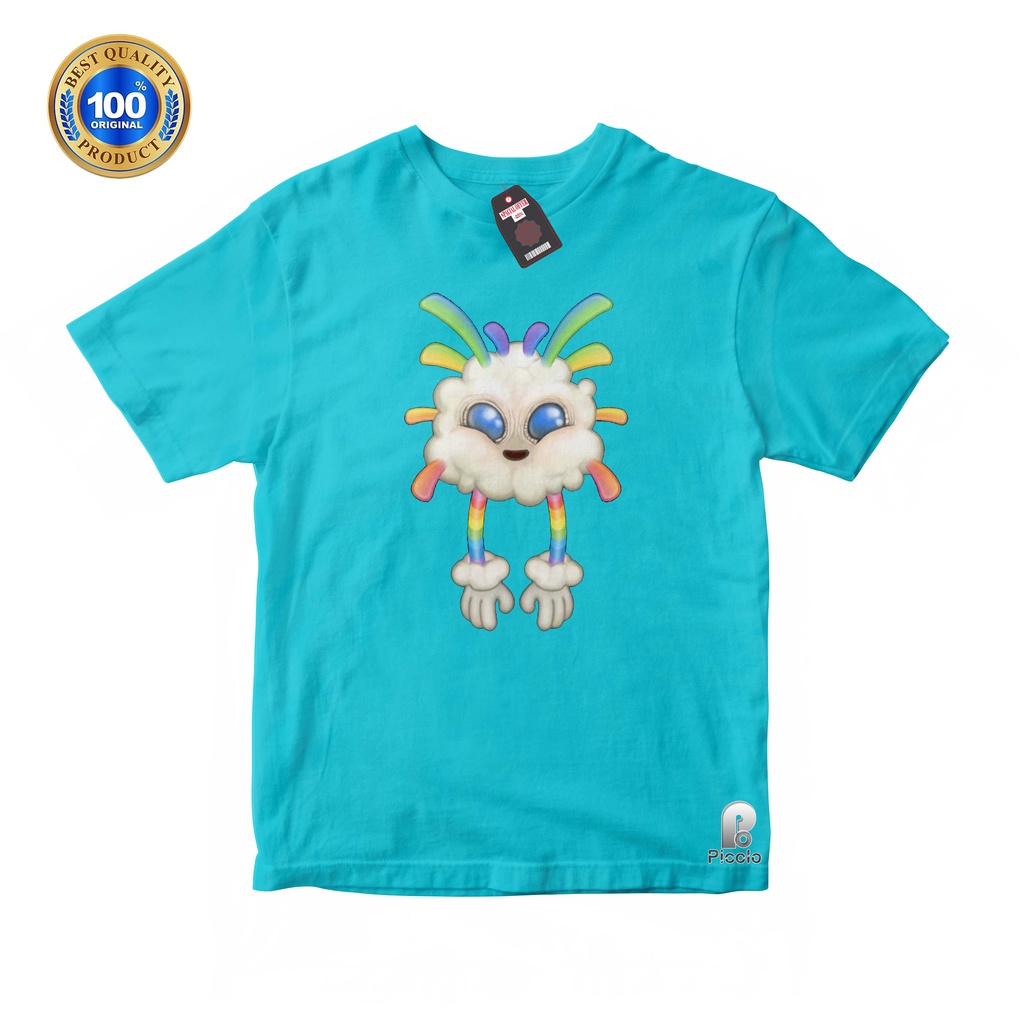 BAJU ANAK KAOS ATASAN ANAK MOTIF KARAKTER MY SINGING MONSTER UNISEX Bahan COTTUN (FREE NAMA)