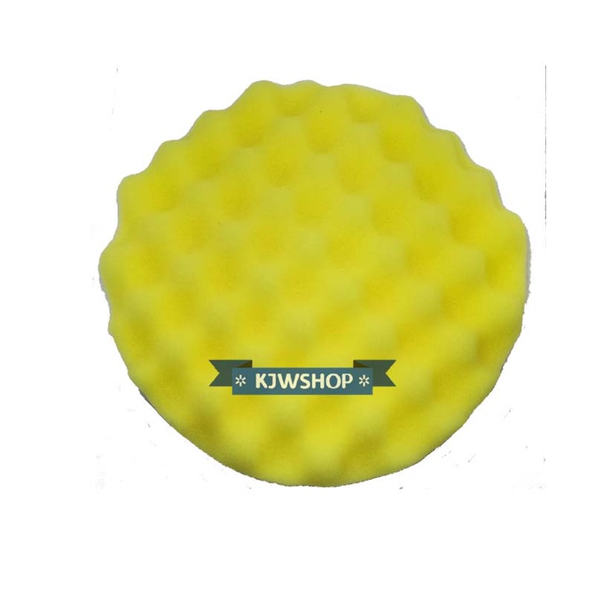 Spon Poles Yellow 7" Busa Poles Kuning 7 Inch Wave Foam Velcro Pad 7 Inch Spon Poles Mobil 7" Spon P