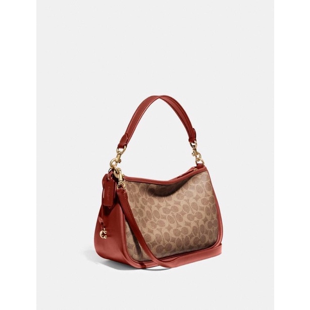 Coach Cary Croasbody Tan Rust (CC438)