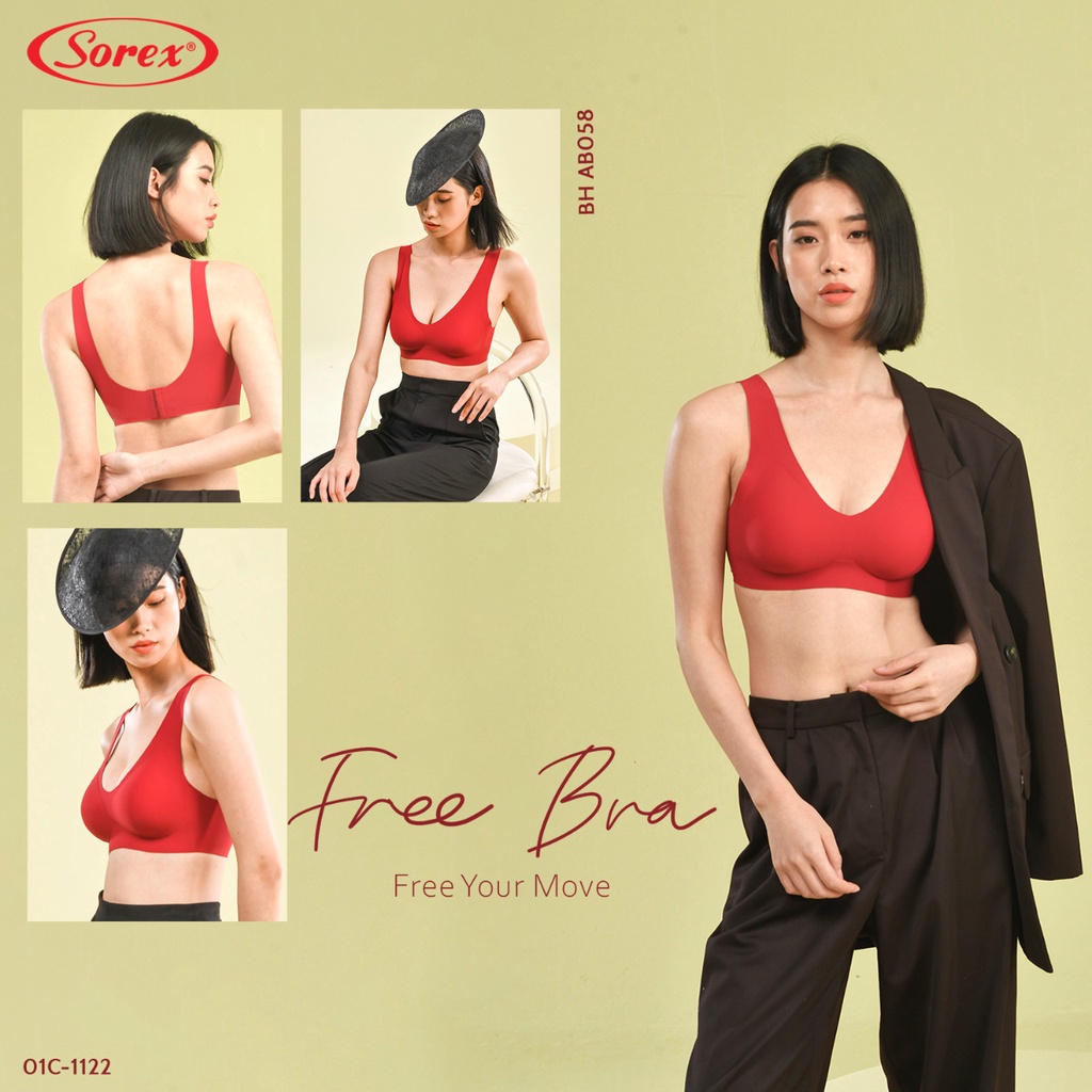 Bra BH Free Seemless 058 Tanpa kawat Sorex