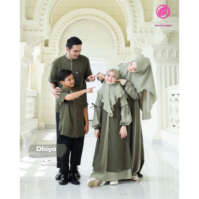 DRESS KIDS DHIYA WARNA SPESIAl/ BY FANIA HIJAB