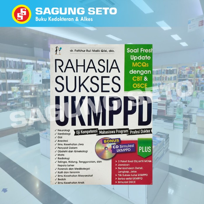 Flash Sale Buku Rahasia Sukses Ukmppd Plus Cd Simulasi Ukmppd - Dr Fatkhur Ruli Terlaris