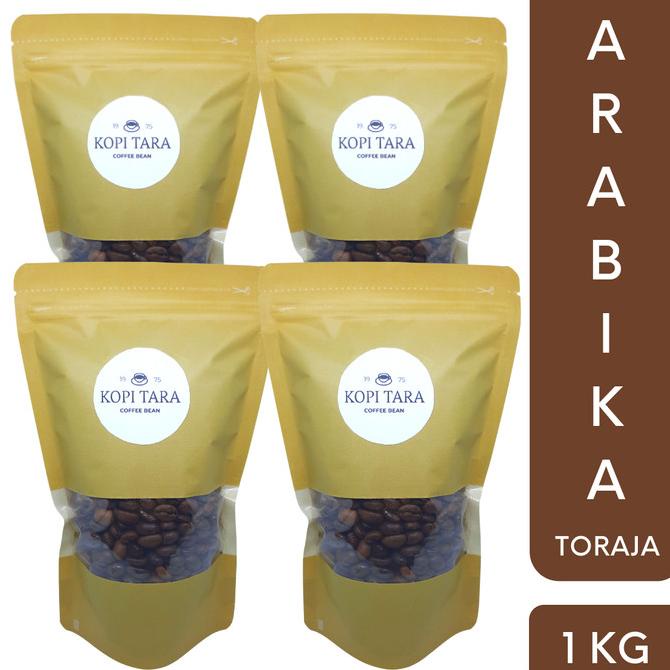 

Biji Kopi Roasted Arabika Toraja 1 KG / 1000 gr