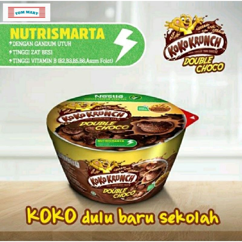 

KOKO KRUNCH CEREAL DOUBLE CHOC 20+10G