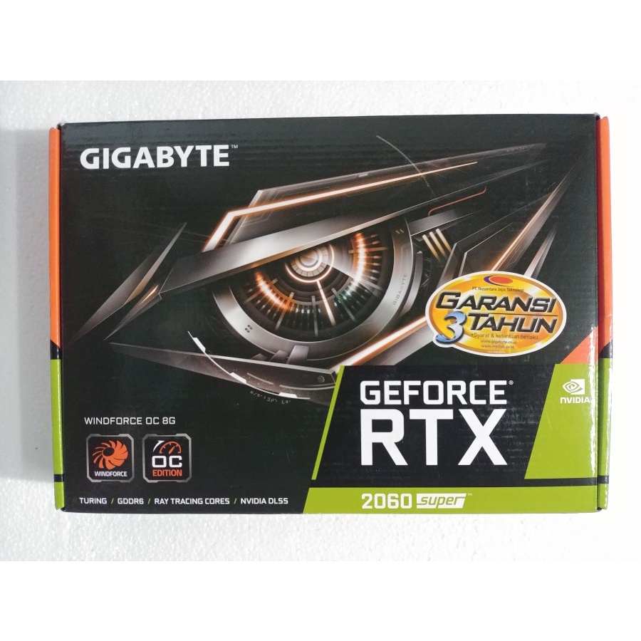 GIGABYTE GeFORCE® RTX 2060 SUPER™ WINDFORCE OC 8G DDR6