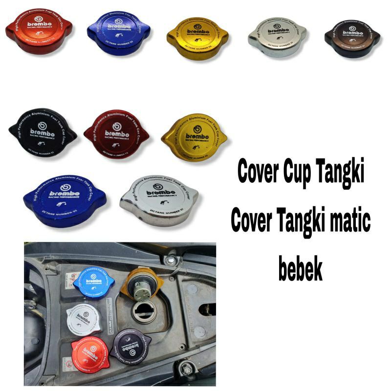 0COVER PELINDUNG TUTUP TANGKI MATIC CNC  DAN BEBEK SEMUA MOTOR HARGA PROMO