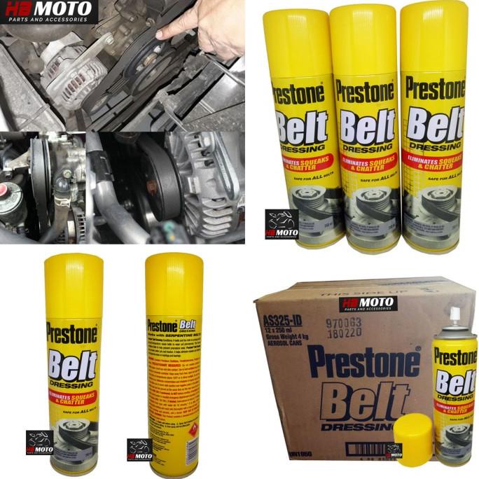 Sale Prestone Belt Dressing 250Ml/Prestone Cairan Perawatan Fan Belt V-Belt Temurah