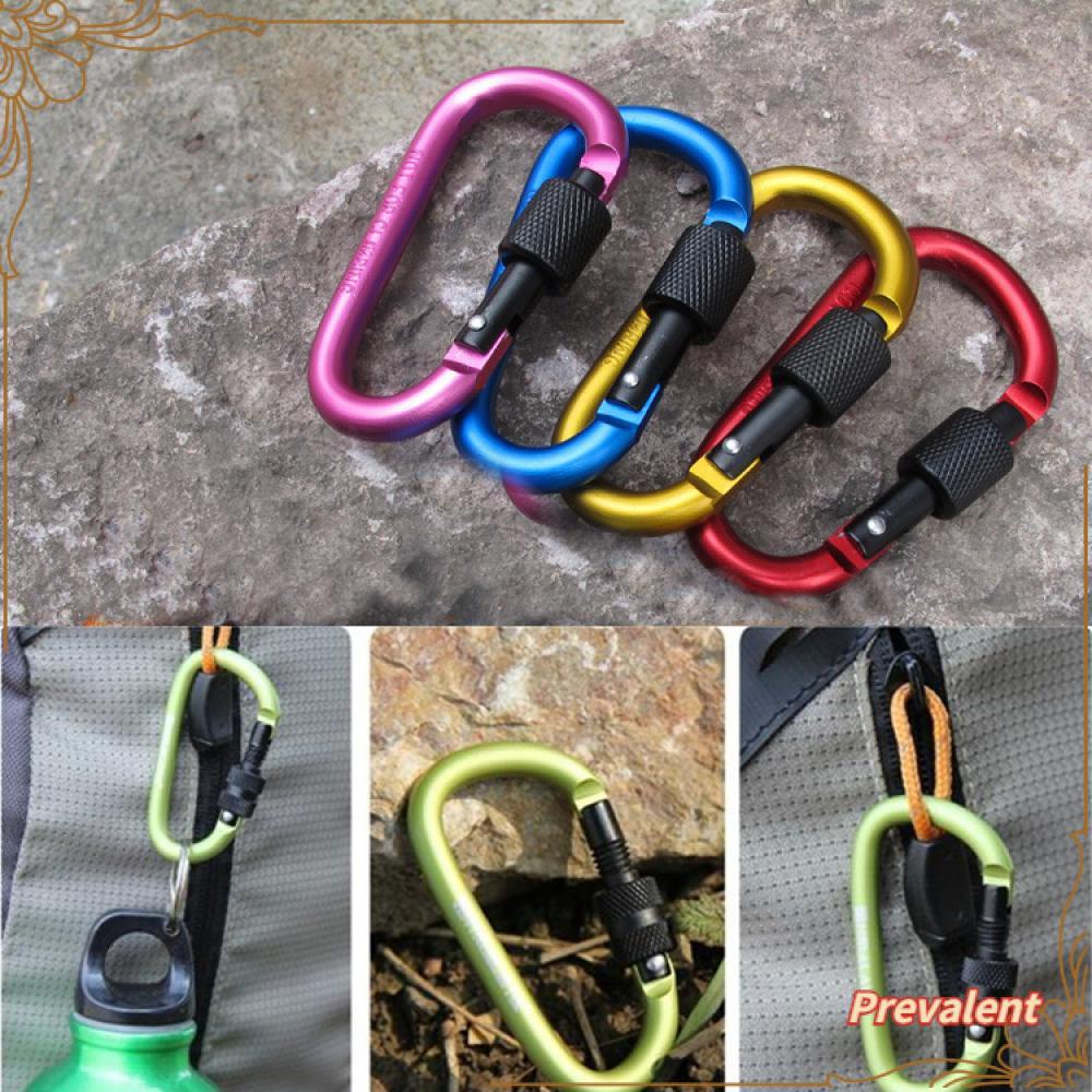 Preva 1PC Snap Hook Outdoor Klip EDC Alat D-Ring