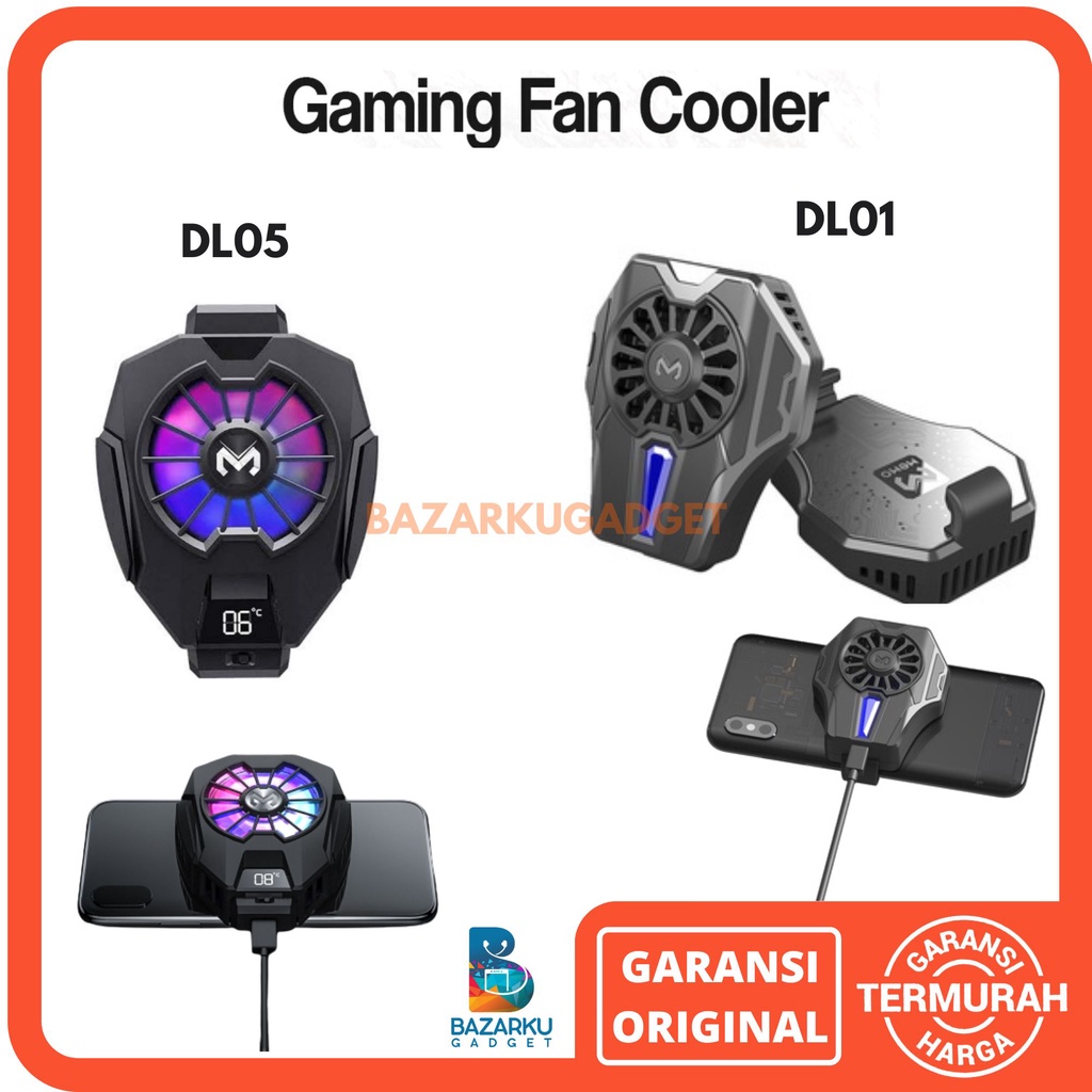DL01 DL05 Kipas HP Gaming Fan Cooler Radiator Pendingin HP Coolingfan Gaming Cooler Hp Funcoole