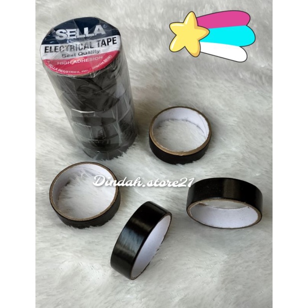 

Solasi Hitam Tipis 1 pcs-Solatip kecil hitam