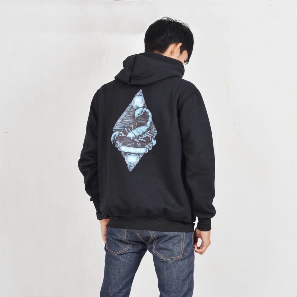 HOODIE ZODIAK SCORPIO-SWEATER HOODIE PRIA WANITA TERBARU