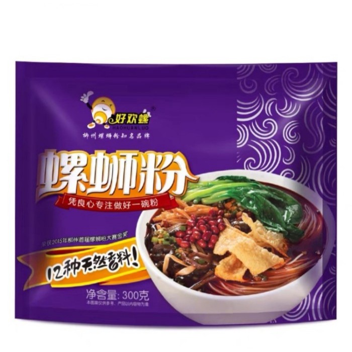 

Hao Huan Luo Luosifen 好欢罗螺蛳粉 Mie Bekicot Rice Noodles - Original