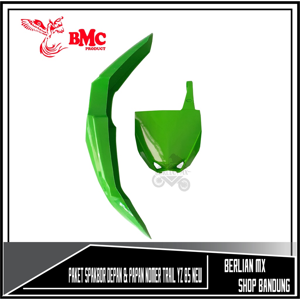 Spakbor Depan Dan Plat Nomor Trail YZ New