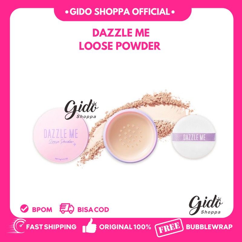 DAZZLE ME LOOSE POWDER - DAZZLE ME BEDAK TABUR