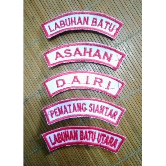 BADGE KWARCAB LABUHAN BATU / ASAHAN / DAIRI / TANAH KARO / PEMATANG SIANTAR / LABUHAN BATU SELATAN / LABUHAN BATU UTARA