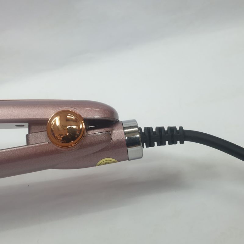 TARABABYSTORE/Catokan kemei lurus curly keriting KM 459 catok rebonding plat lebar