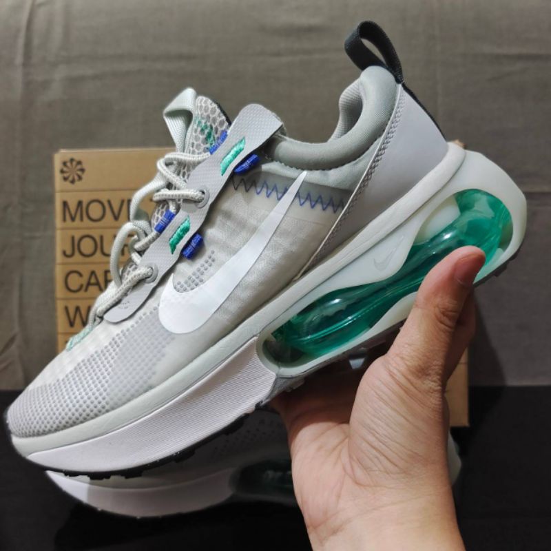 sepatu airmax 2021 photon dust/ clear emerald