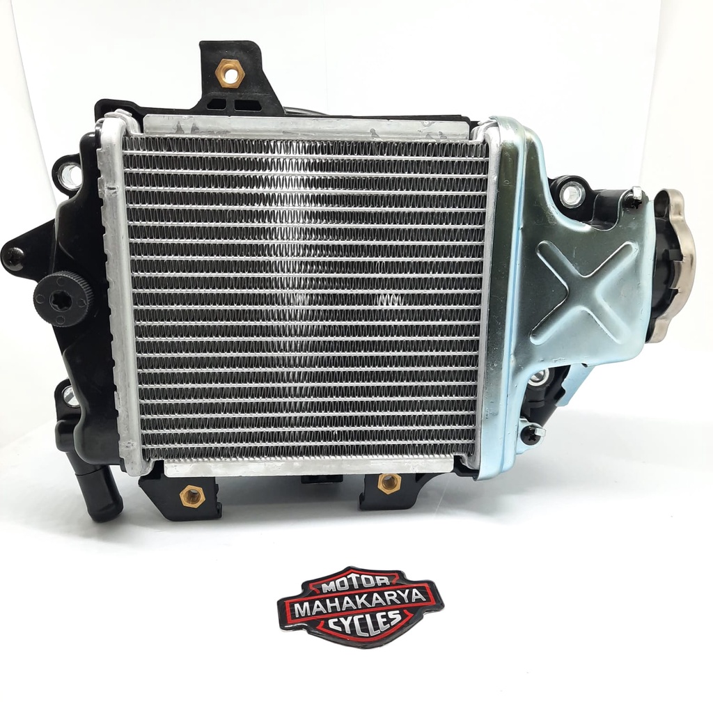 RADIATOR VARIO 150 FI ASSY PLUS DUDUKAN BRAKET RUMAH DAN TUTUP