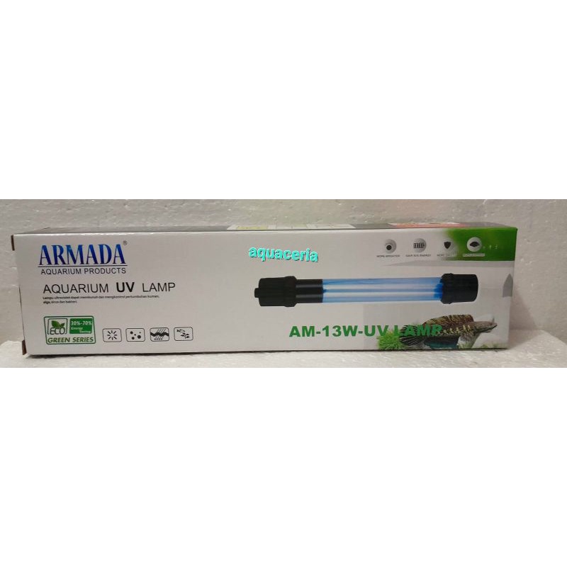 lampu UV ARMADA AM 13W membunuh alga kuman dan bakteri awet terlaris