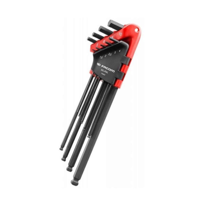FACOM Kunci L METRIC / HEX KEY 1.5-10MM (SET) 83S.JP9AL