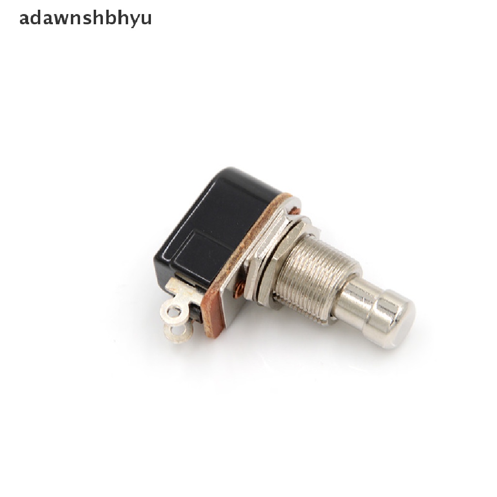 Adawnshbhyu New Saklar Gitar Listrik Momentary Push Button Foot Switch SPST ID